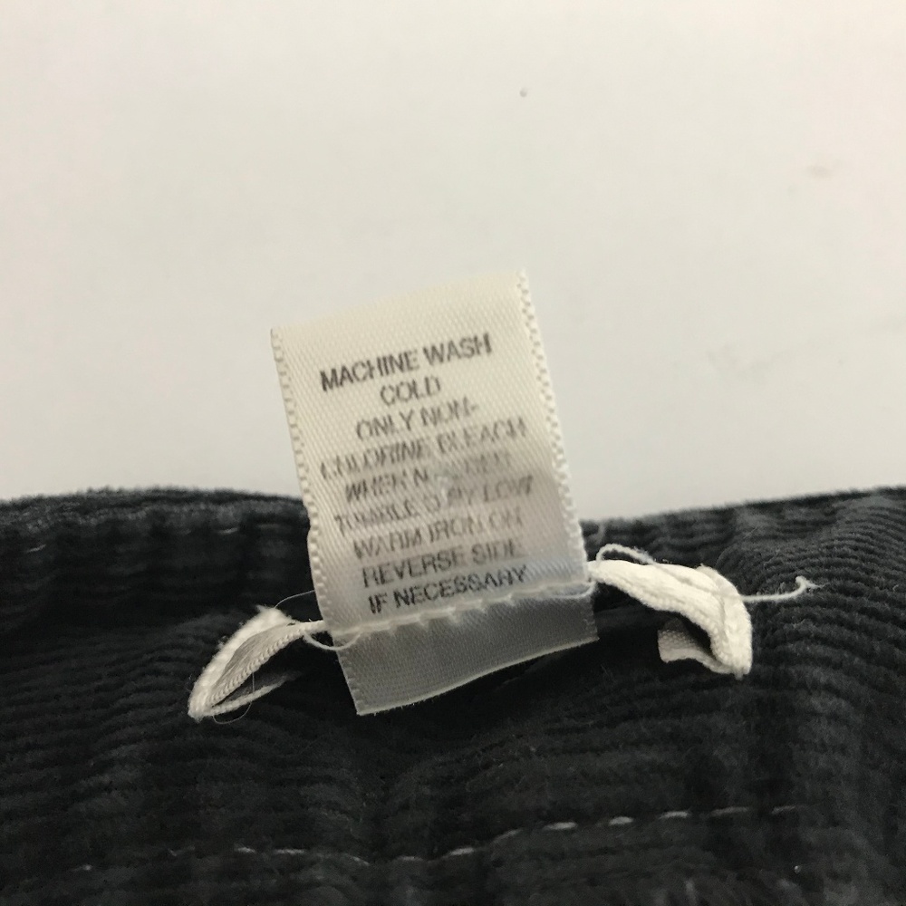 Ann Taylor LOFT Julie Size 4 Black Corduroy Pants - Picture 5 of 5